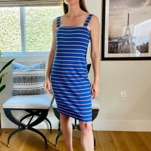 Lulu’s Red White Blue Stripe Dress Size L